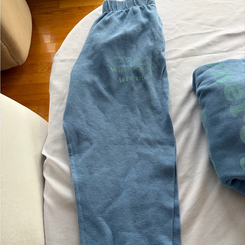 Boys lie sweatpants